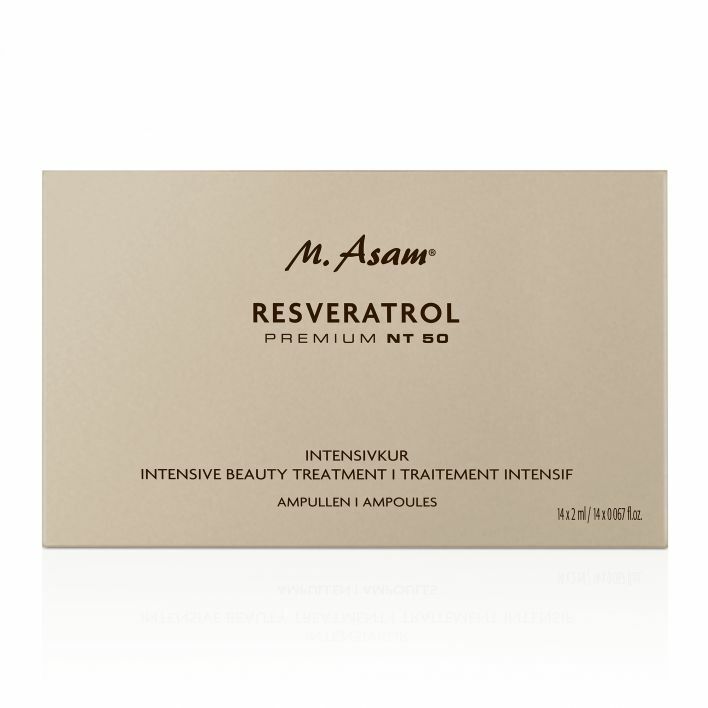 德國 M. Asam Resveratrol Premium NT50白藜蘆醇青春安瓶精華 (14 x 2ml)