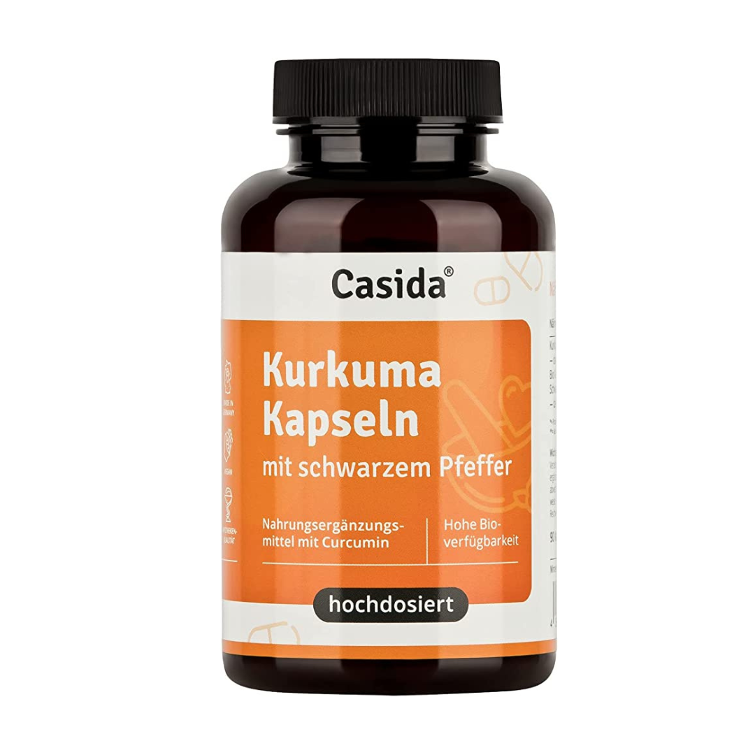 德國Casida 薑黃膠囊 90粒