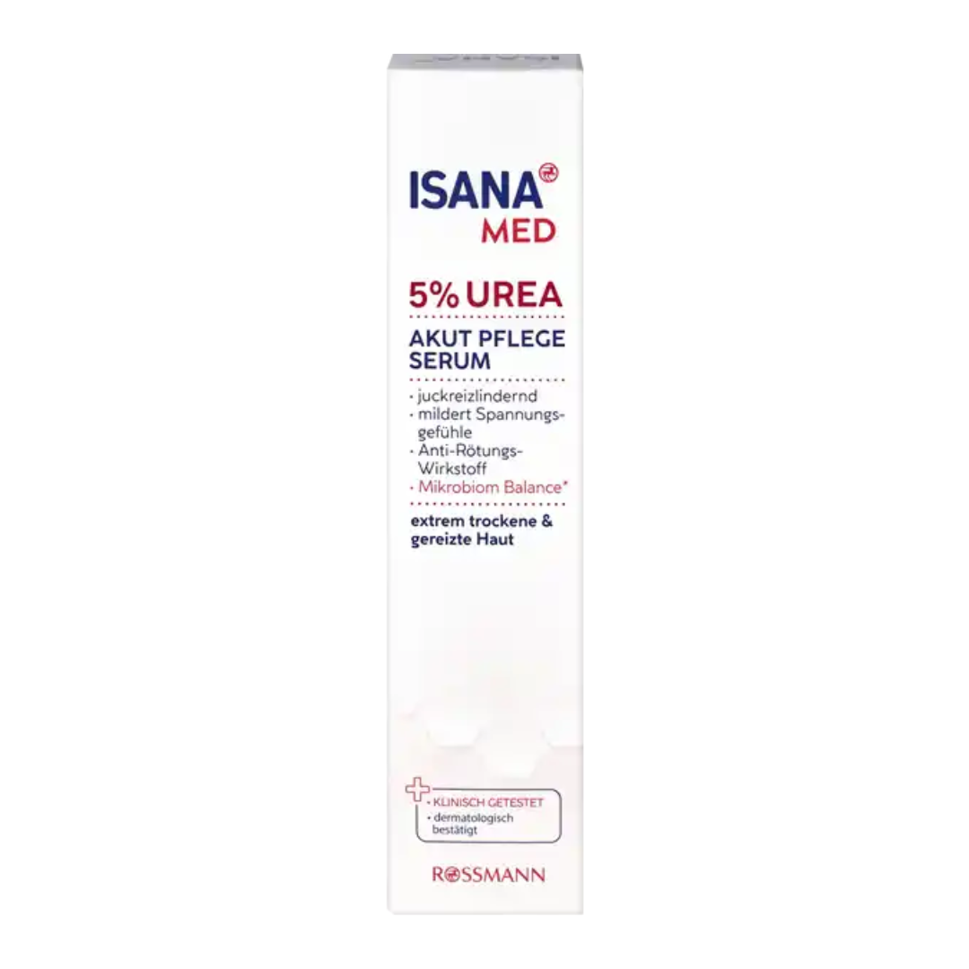 德國 Isana MED Urea 5% 尿素強效保濕精華 100ml