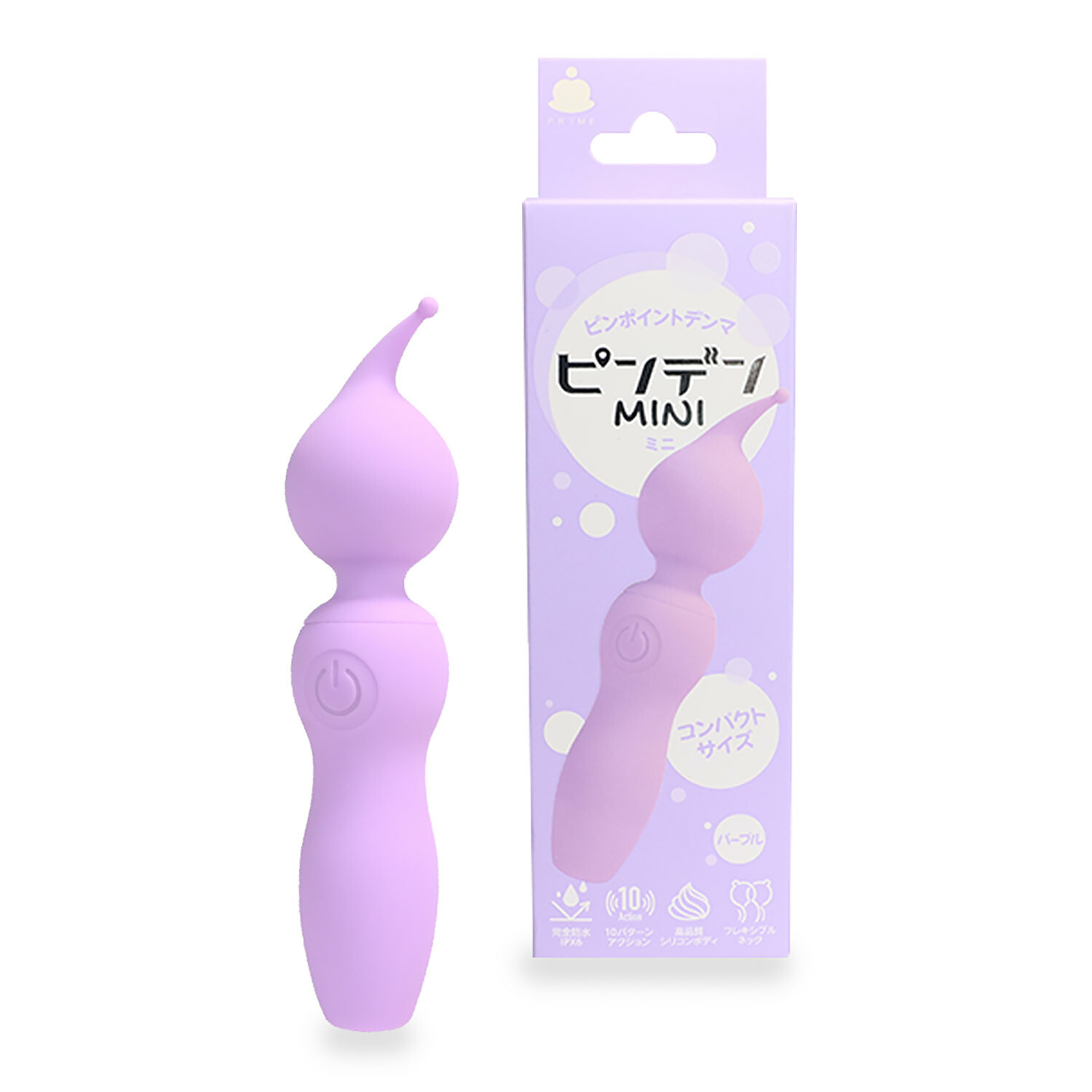 日本Prime ピンデン  MINI AV按摩棒 (紫色)