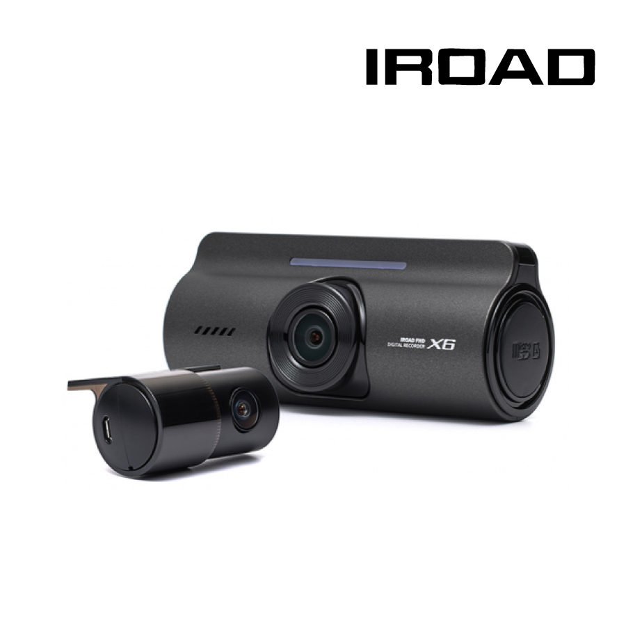 IROAD X6 DUAL-FHD DASH CAM (FHD) - 32GB