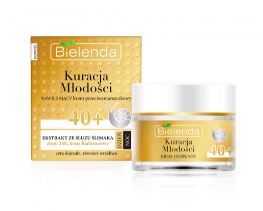Bielenda Youth Therapy Moisturizing Anti-wrinkle Cream 40+ day/night 50ml