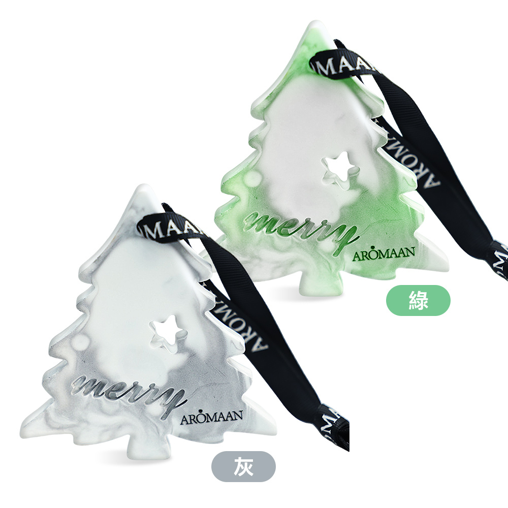 O'Pretty 歐沛媞 室內/車用 聖誕樹香氛擴香石掛飾--多款