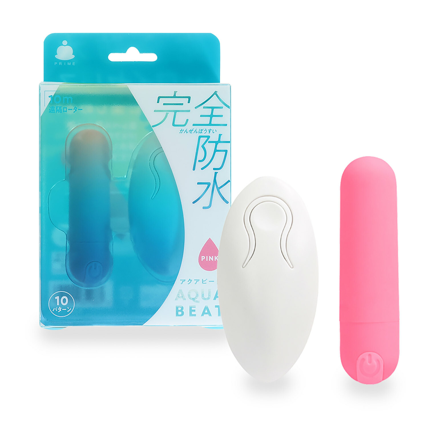 日本Prime AQUA BEAT 無線搖控震蛋 (粉紅色)