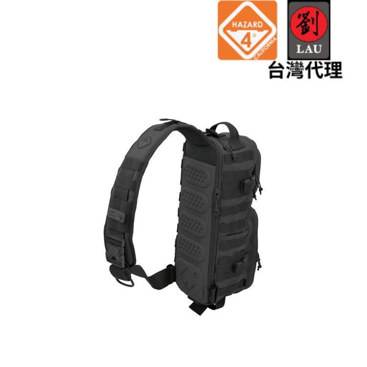 HAZARD 4 BS-PB17-BLK 軍用單肩斜後背包(黑)