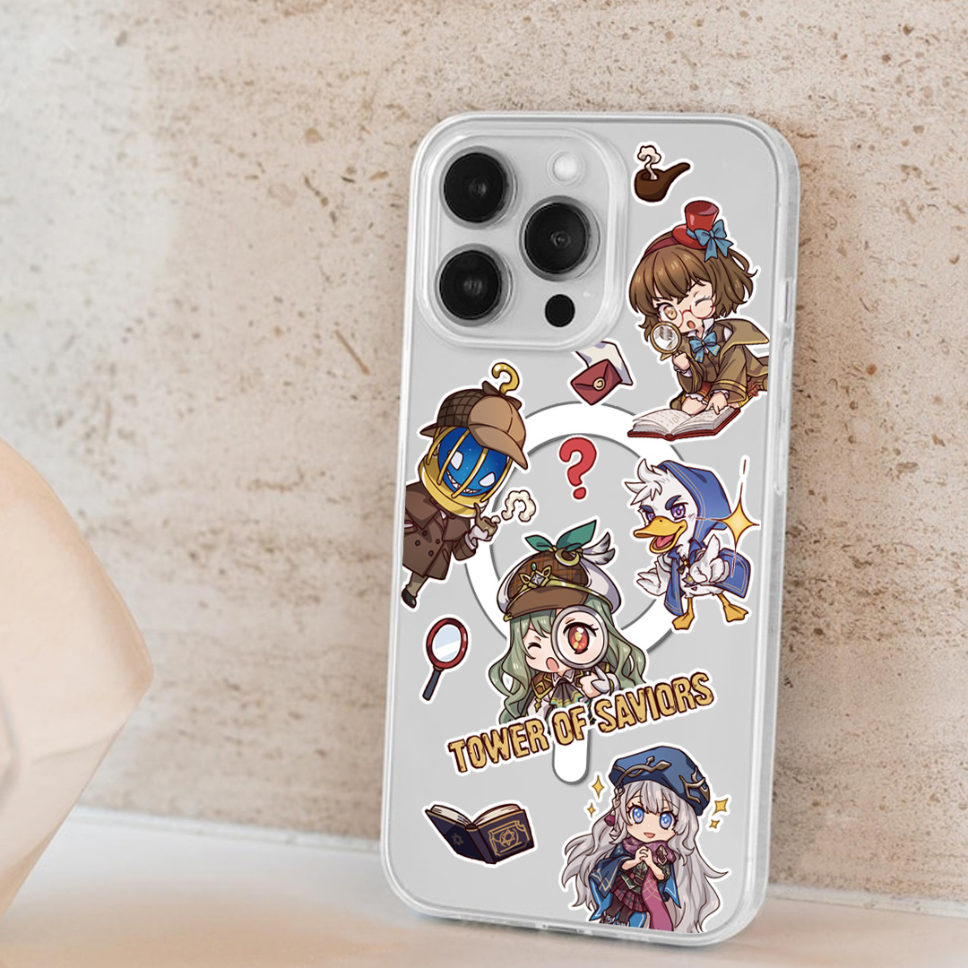 《神魔之塔》Q版異邦偵探Apple MagSafe手機殼