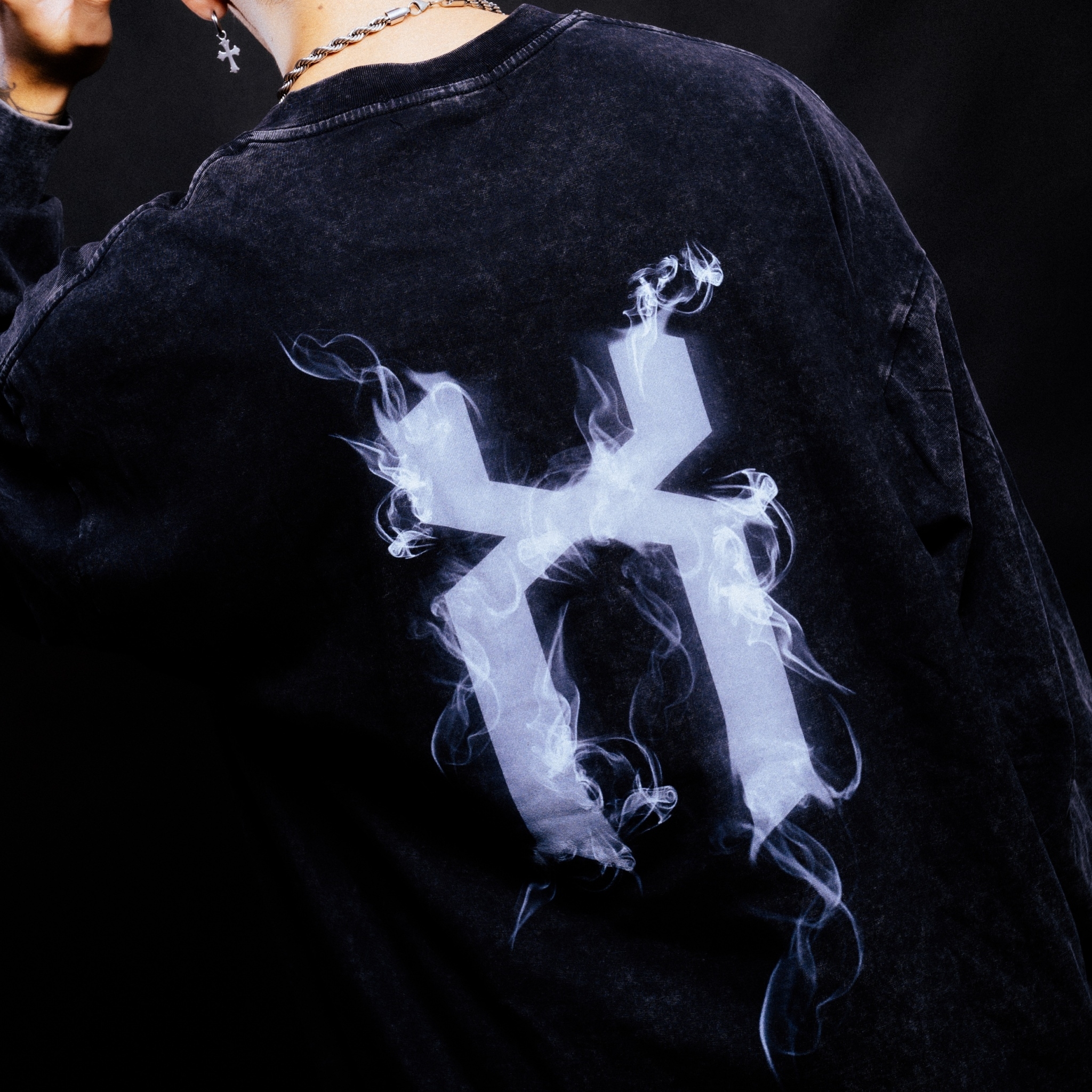 XCTRL 煙霧制御水洗長袖T