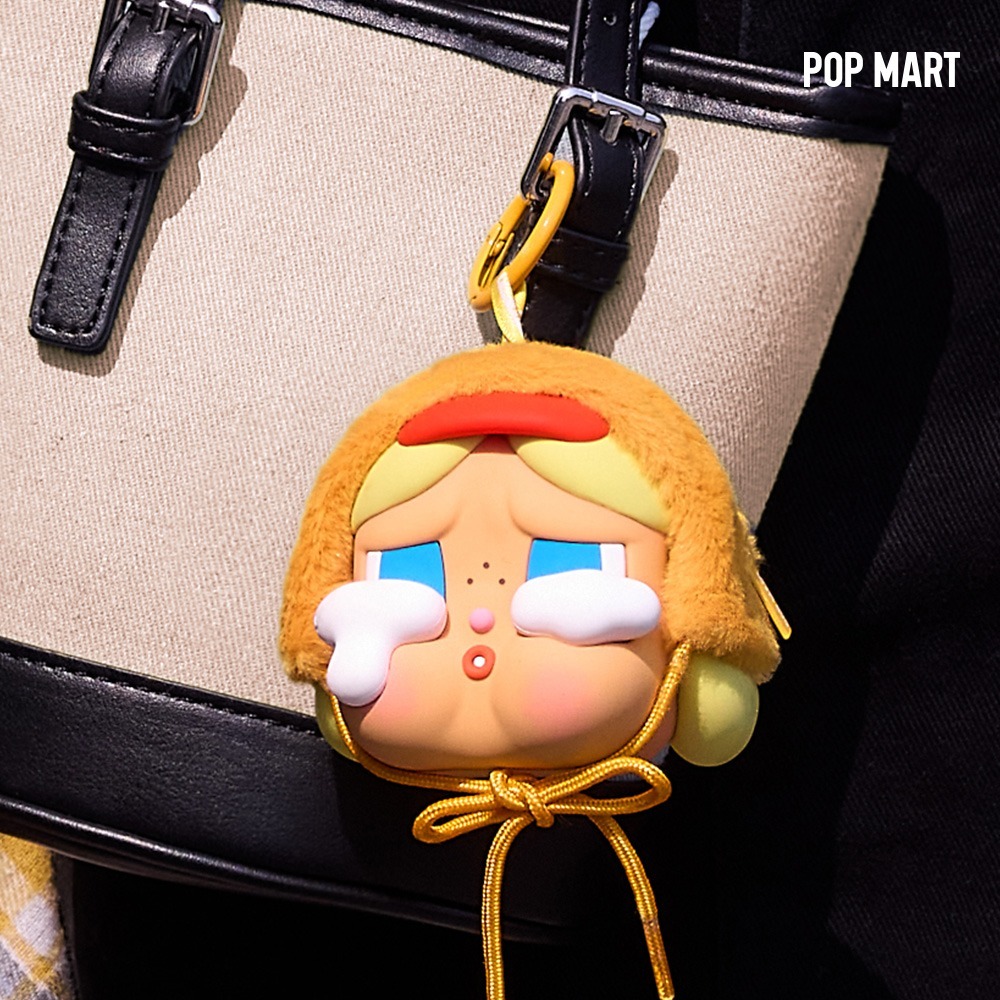 POPMART泡泡瑪特 CRYBABY 眼淚工廠系列-耳機包 鴨子 哭哭熊/預購