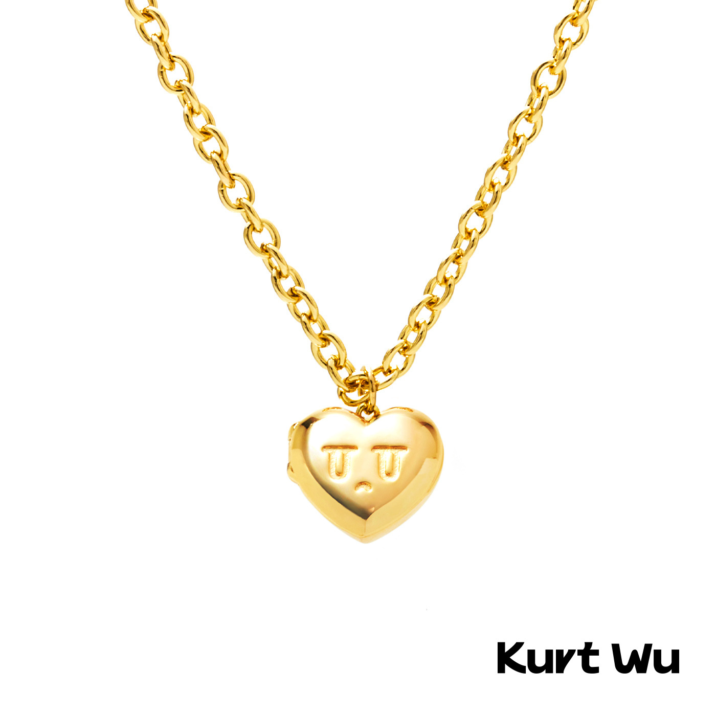 飾品,kurt聯名,kurt wu,愛心,項鍊,necklace