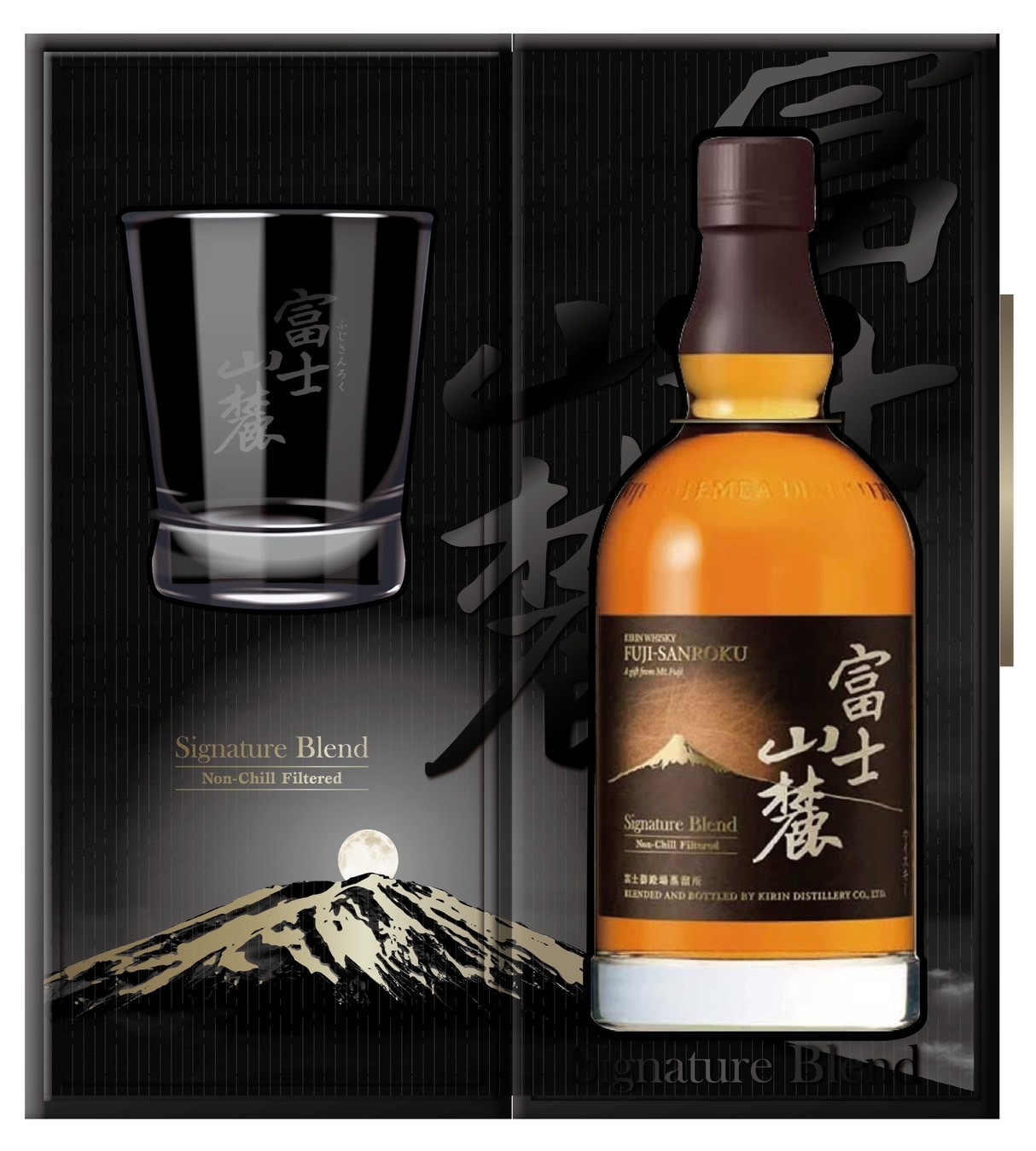富士山麓 50度日本威士忌威杯禮盒