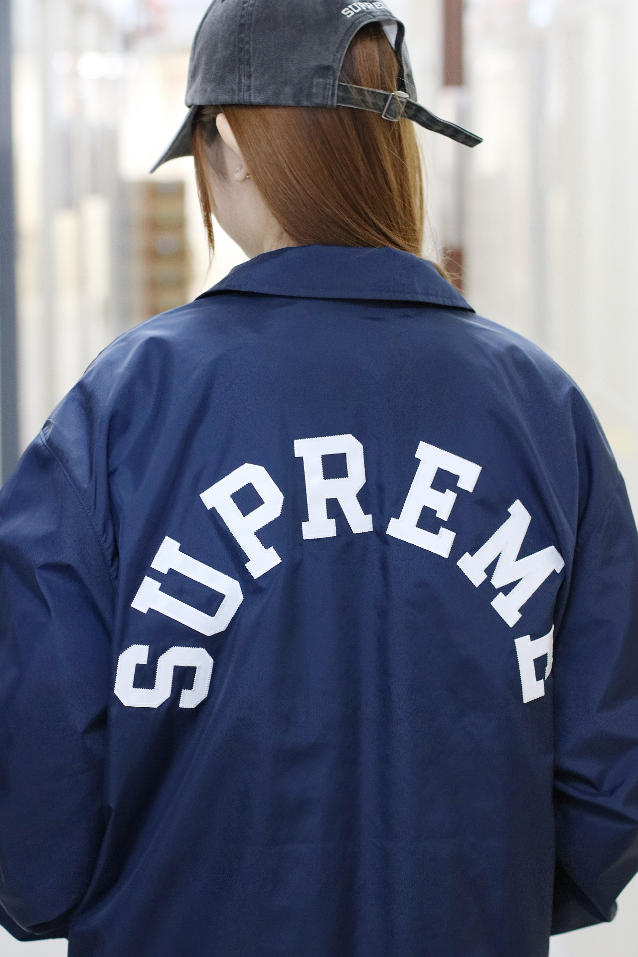 Supreme Champion Coaches Jacket Navy