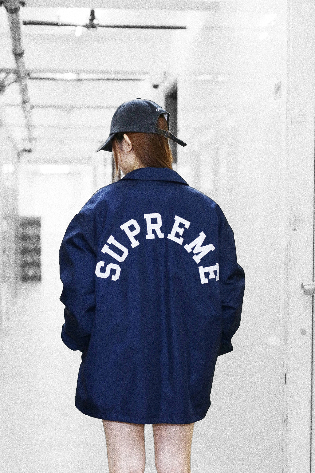 Supreme Champion Coaches Jacket Navy