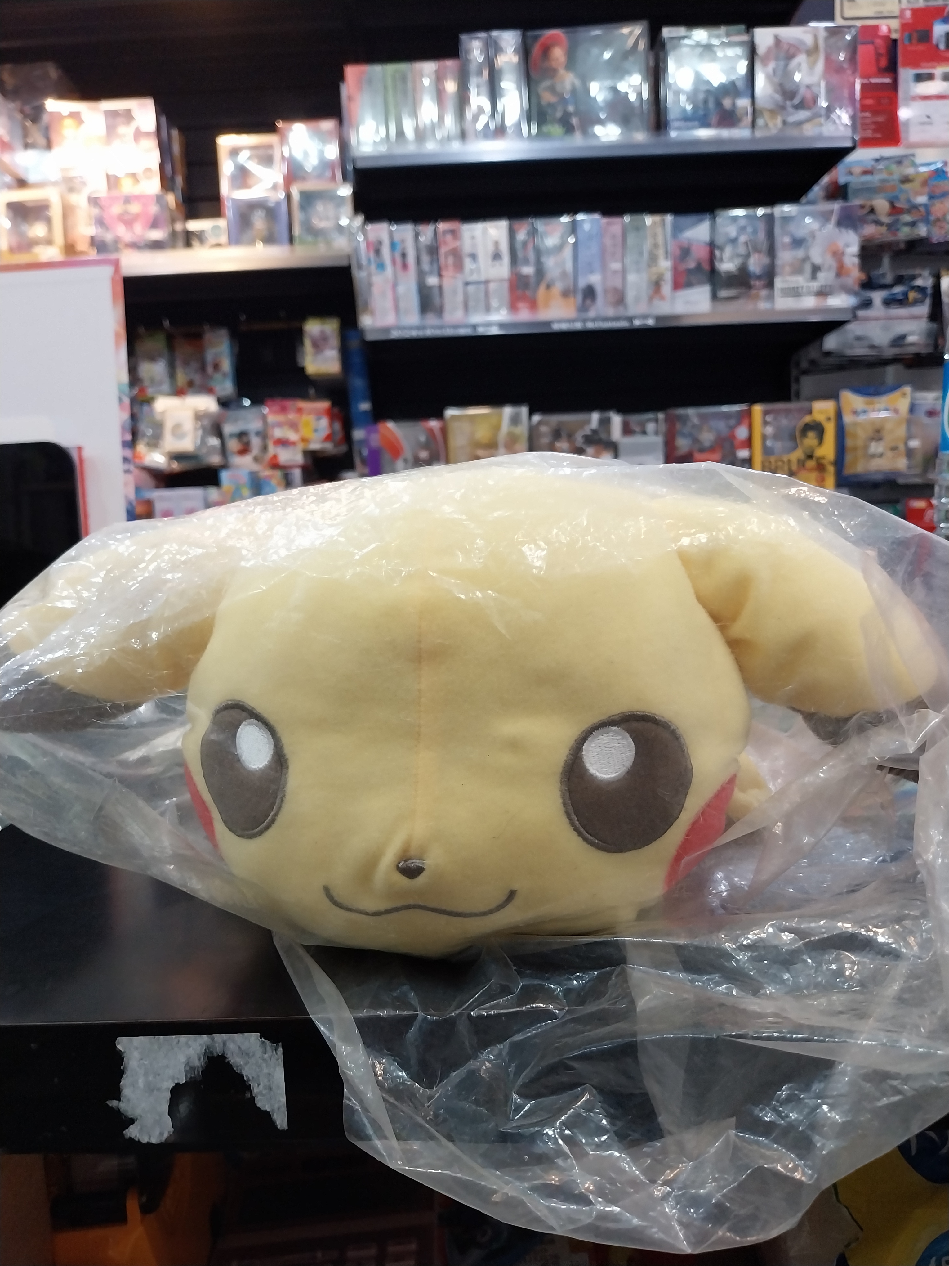 寶可夢 公仔玩偶 趴著皮卡丘