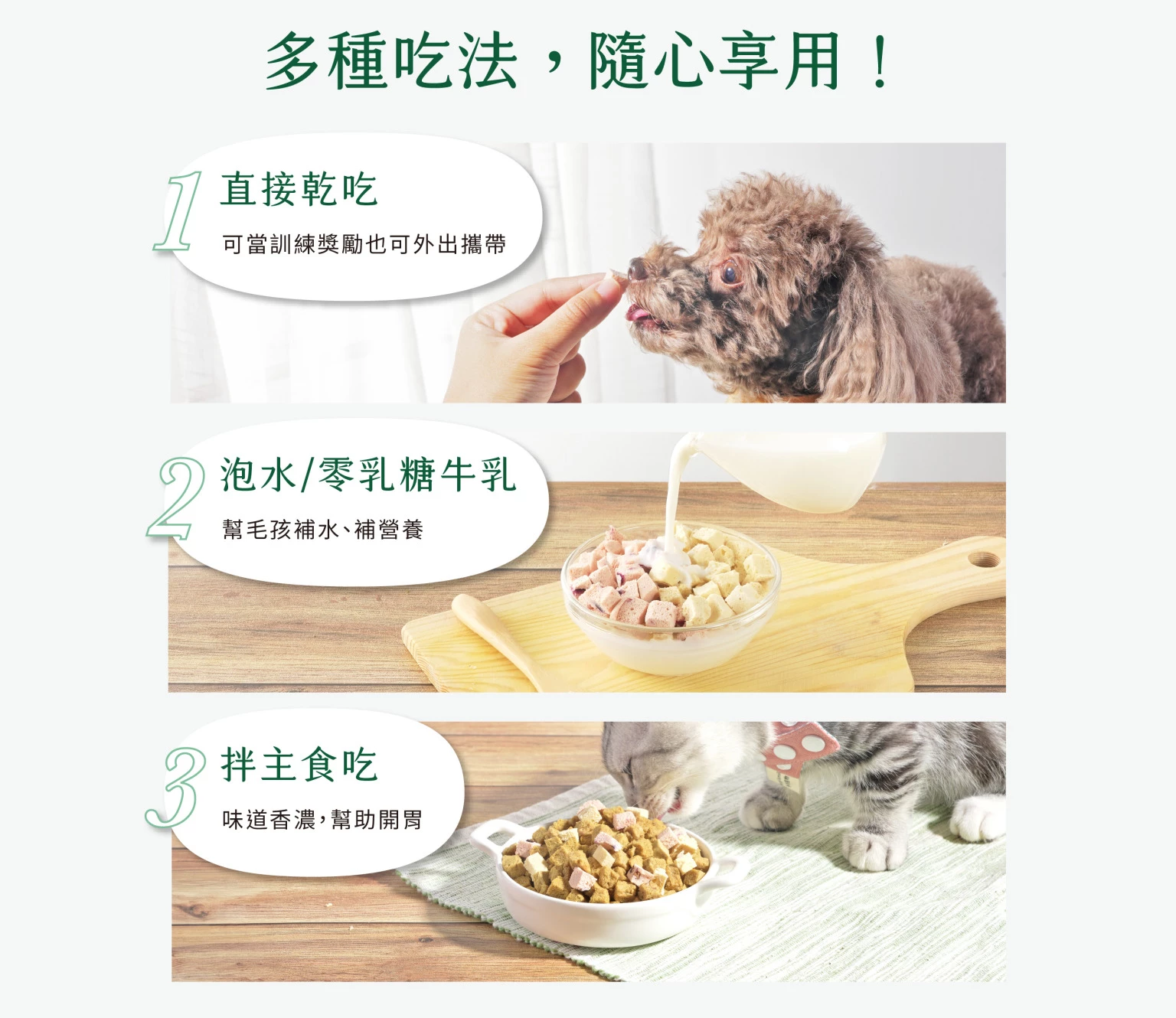 汪喵星球 機能優格丁 Yogurt for pet
