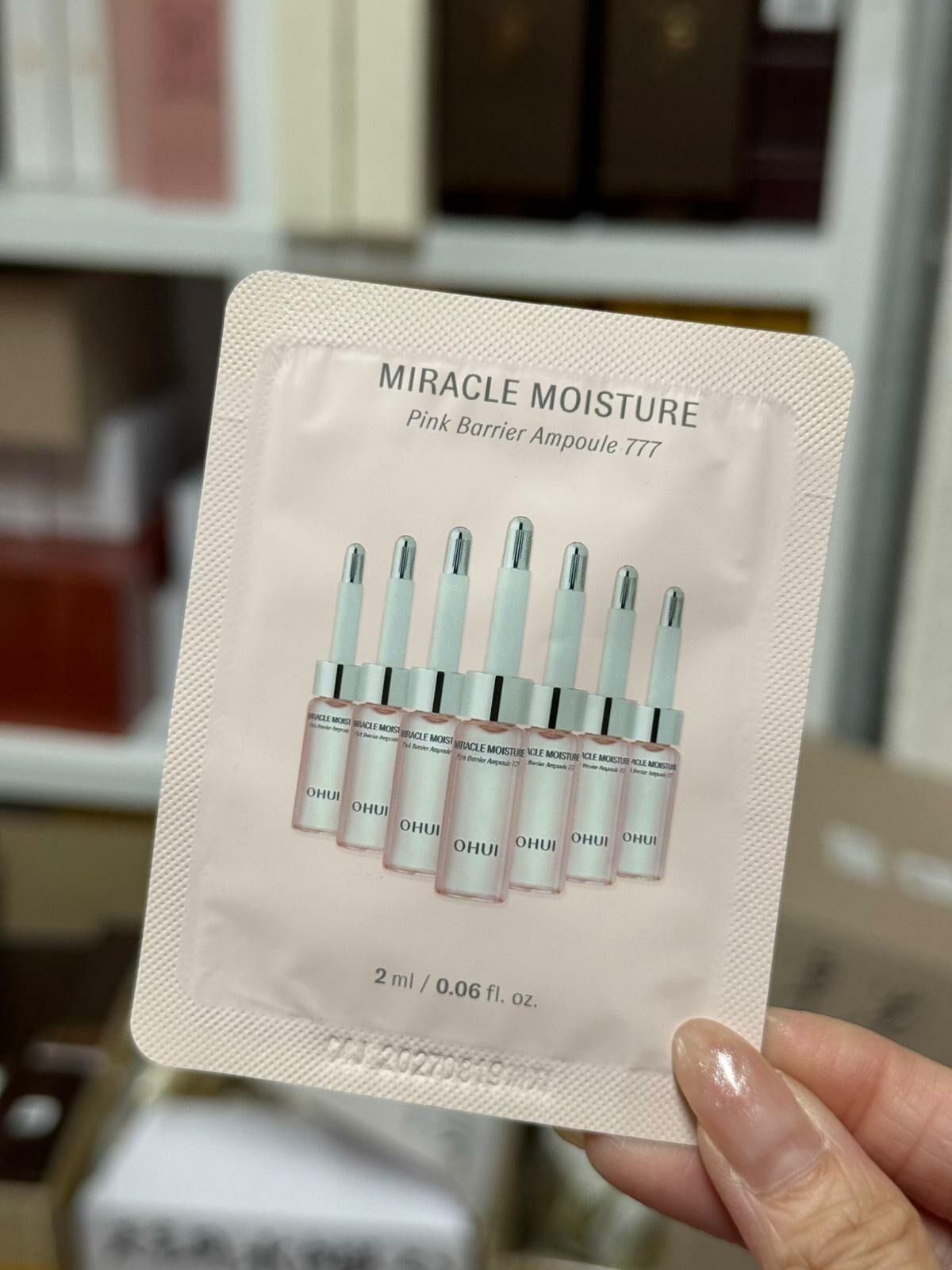 (113)O HUI歐惠 奇蹟補水777安瓶2ml x 60片