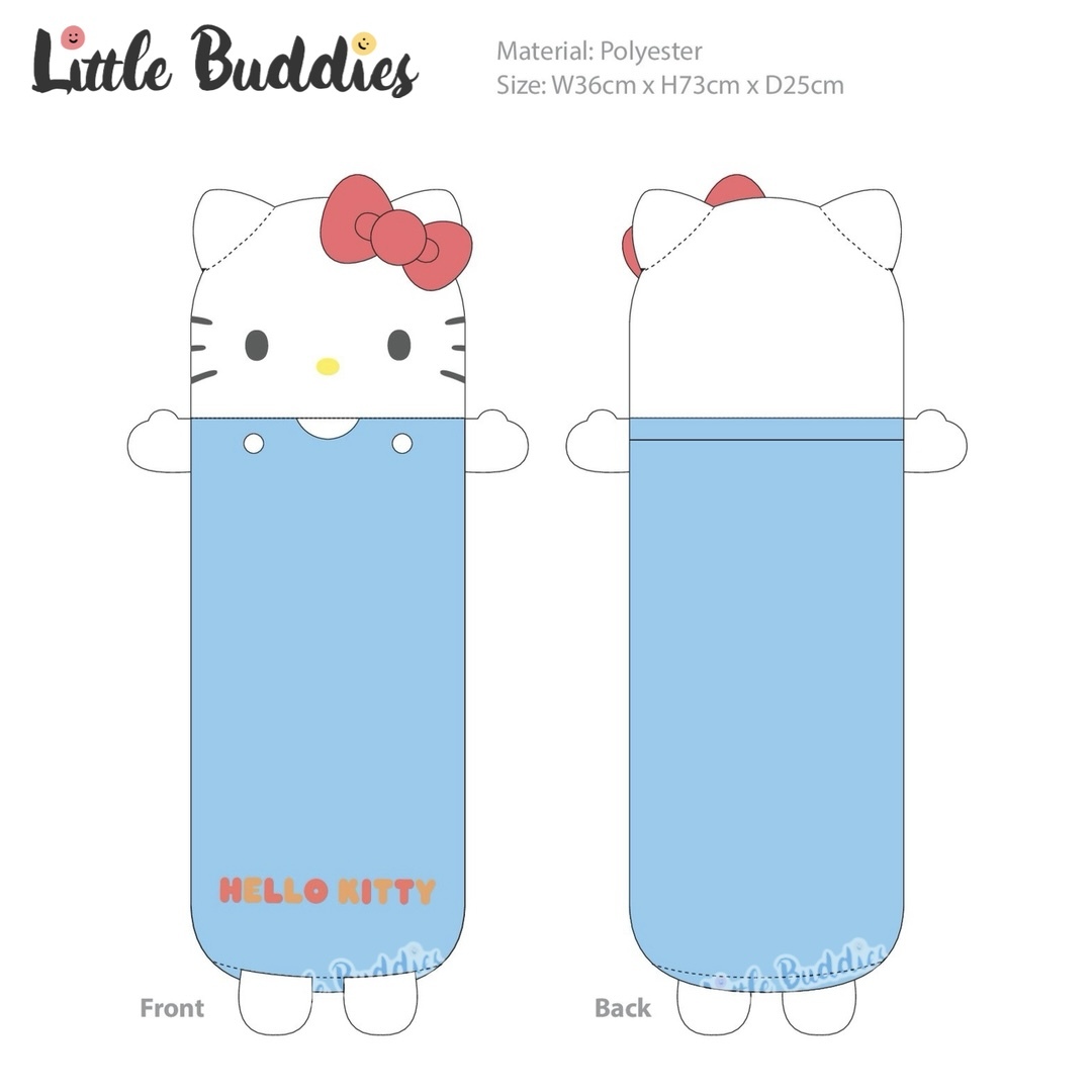 Global Sanrio 抱抱全身長形攬枕