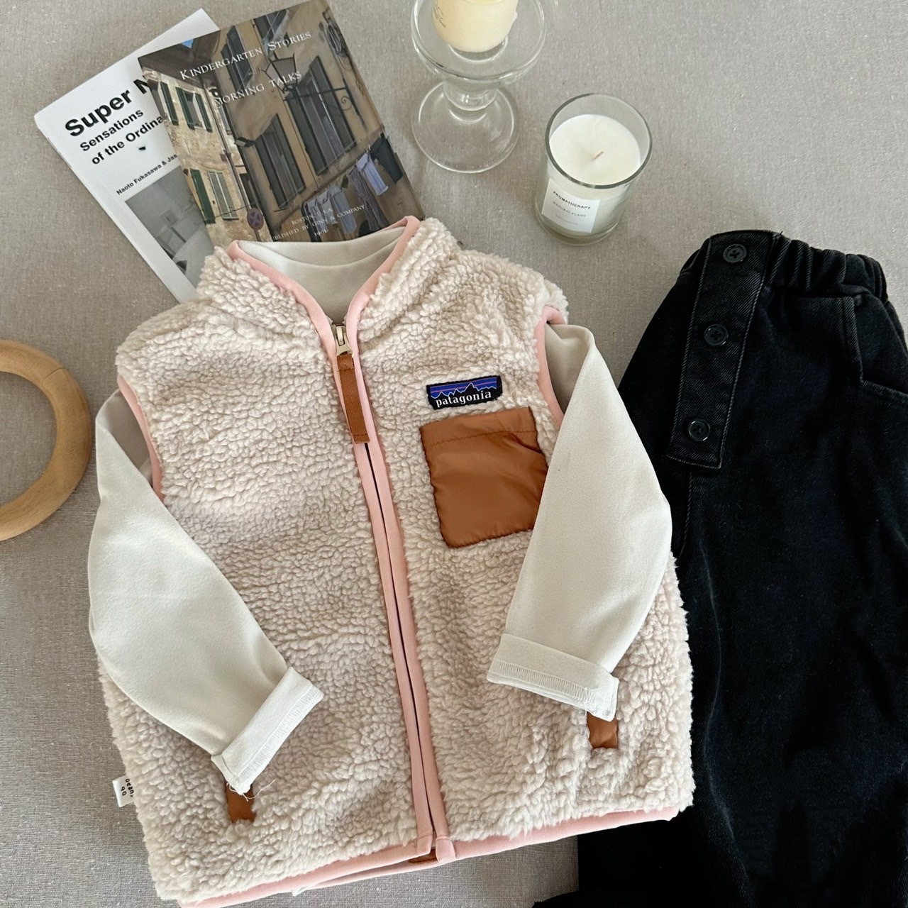 日系感保暖背心