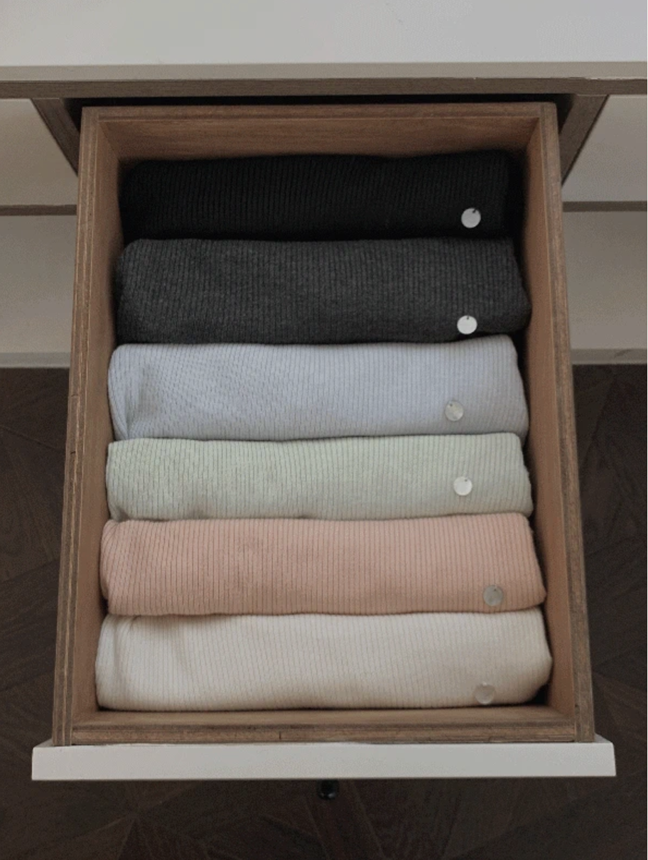 預訂｜SLOWAND #SLOWMADE Clam U-Neck Slim Knit (6 Color)