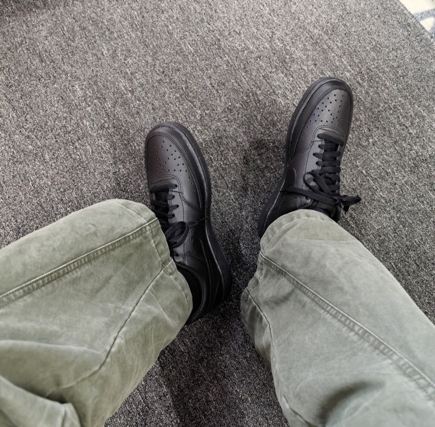 NIKE COURT VISION LO NN 全黑 黑武士 黑魂 經典 皮革 環保材質 復古 休閒鞋 DH2987002