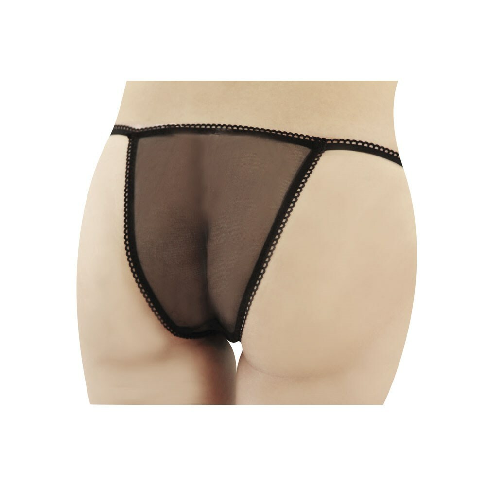 日本Garden 秘密口袋內褲 透明黑