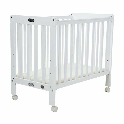 LA BABY 歐洲款嬰兒木床 (白色) 60.50(W) x 96(L) x 87(H)