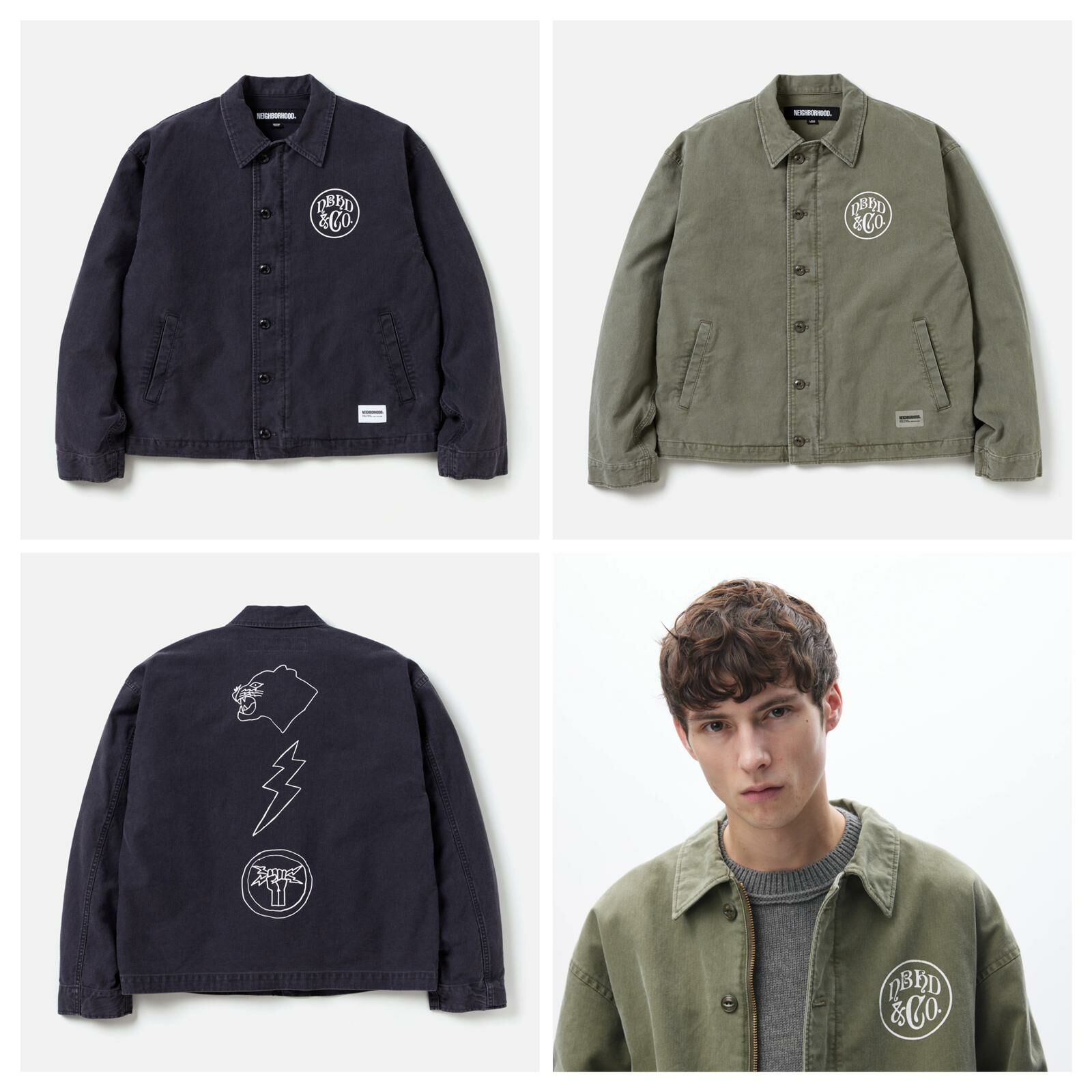 現貨} NEIGHBORHOOD A-2 UTILITY JACKET 242TSNH-JKM06