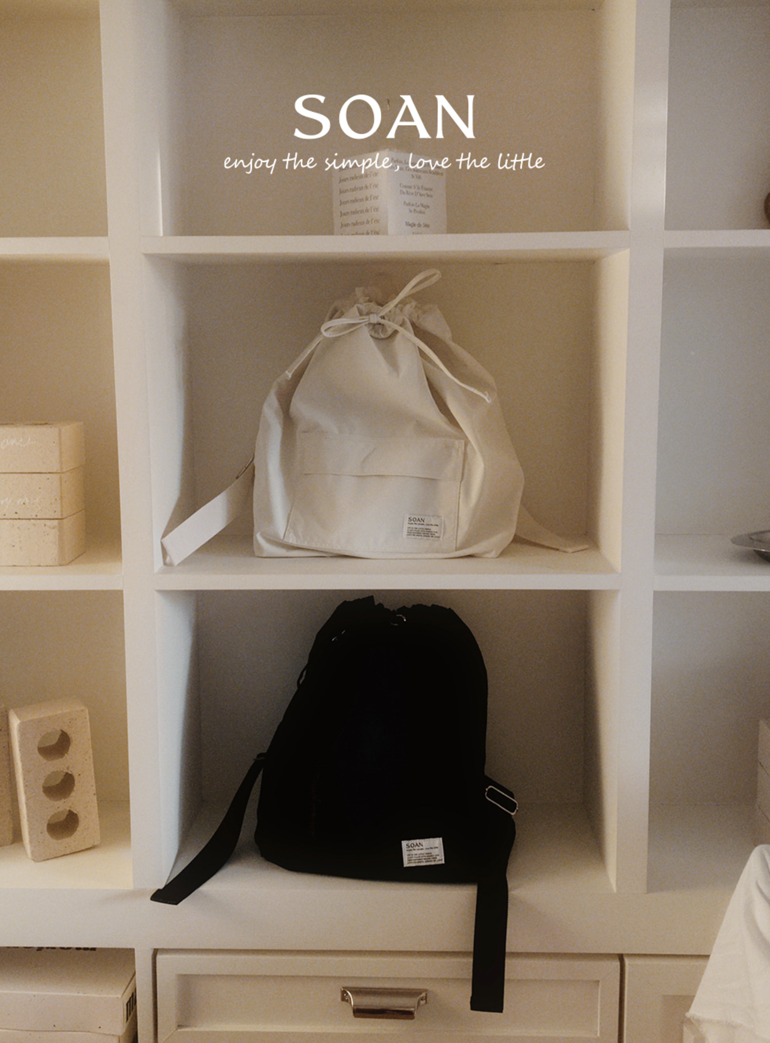 預訂｜SLOWAND #SOAN With Days Backpack (2 Color)