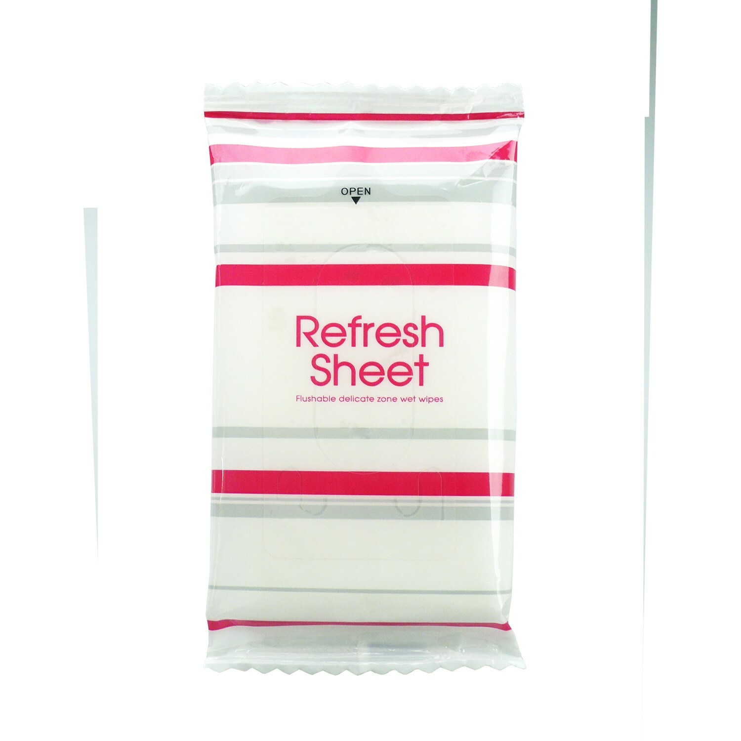 日本refresh sheet 清潔敏感部位 專用濕紙巾 (10枚入×2)