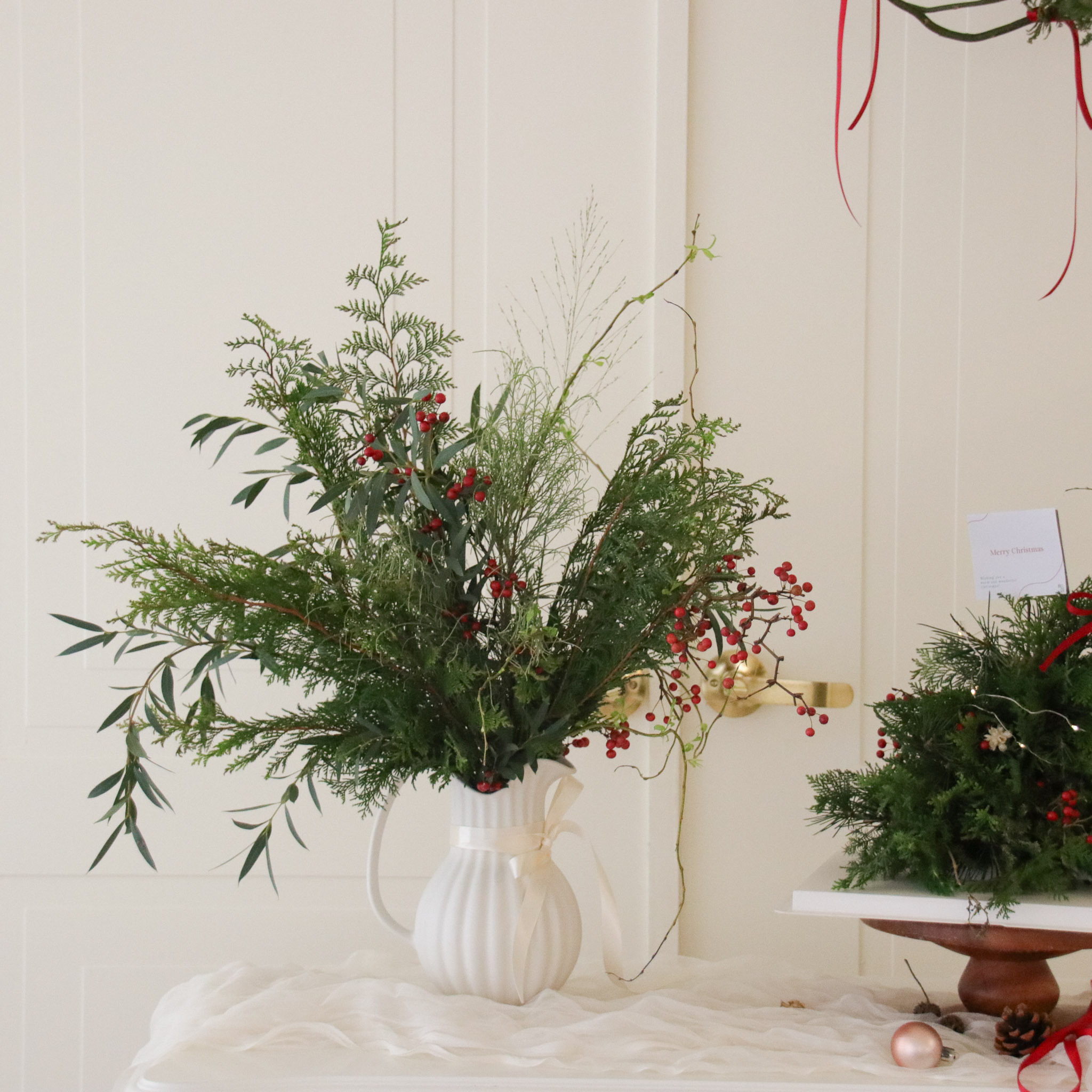 Christmas🎄-隱秘花野聖誕花瓶