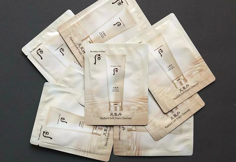 (1257)天氣丹 華炫柔膚潔面霜2mlx120片