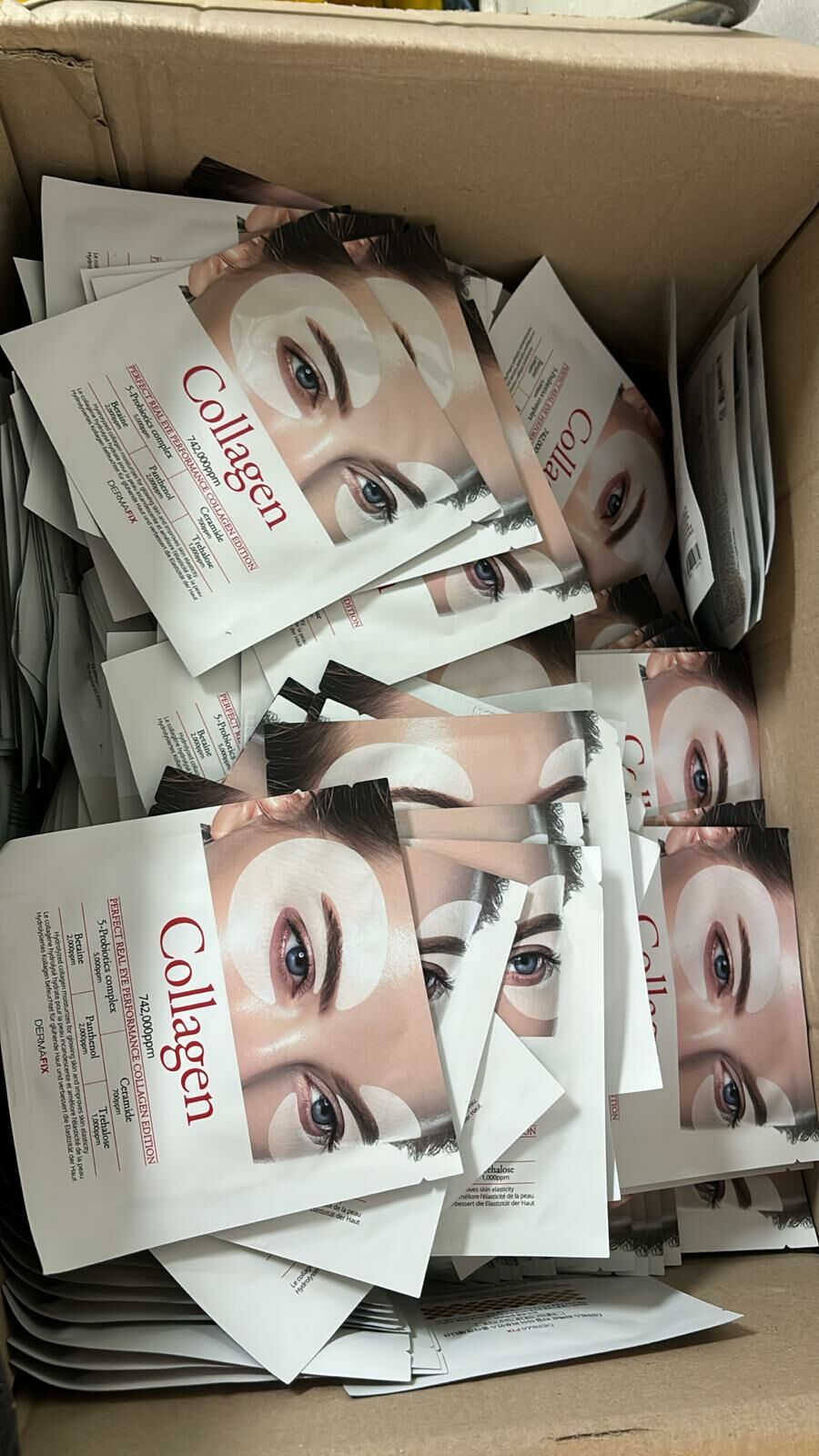 Dermafix  膠原蛋白全方位眼膜 （1套4對）