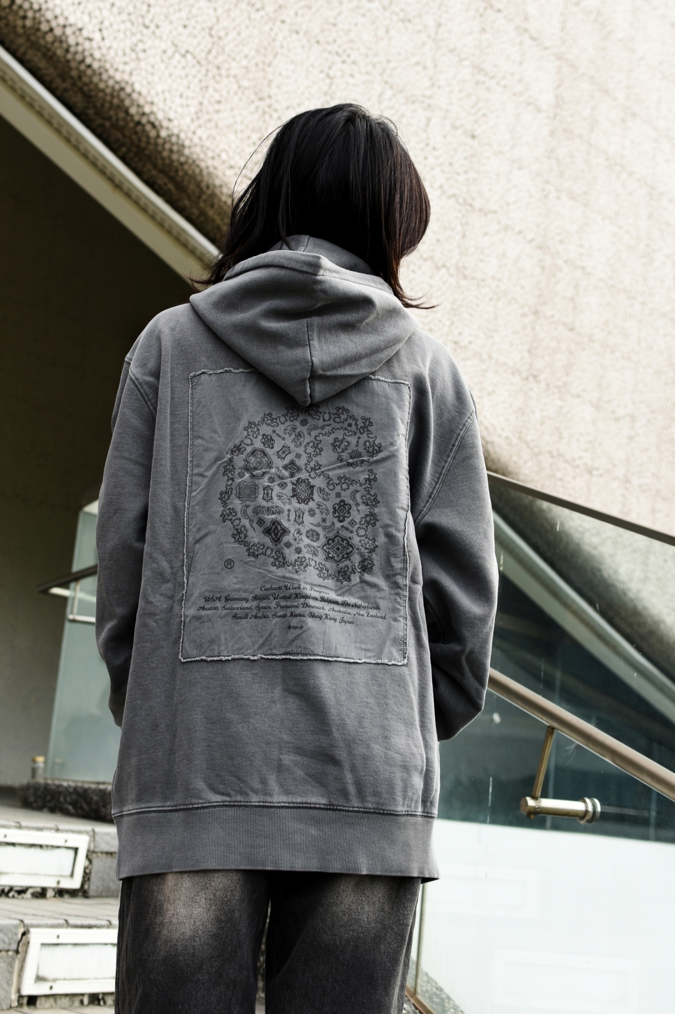☆ETW☆【EASY TO WEAR】CARHARTT WIP HOODED VERSE PATCH SWEAT 水洗 刺繡 帽T 變形蟲