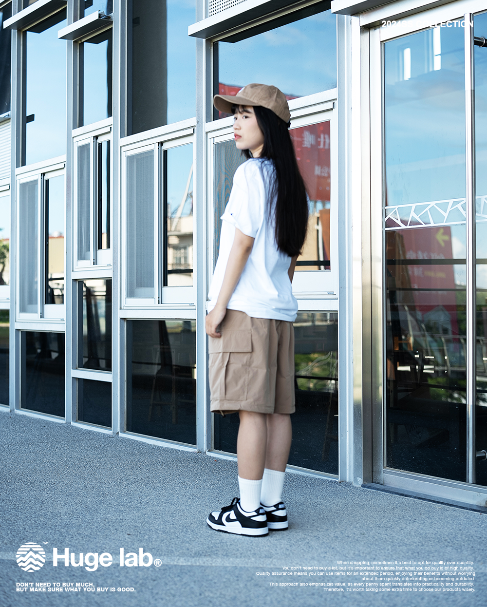 Huge Lab. 台灣社頭製 毛巾底 厚底機能運動休閒襪