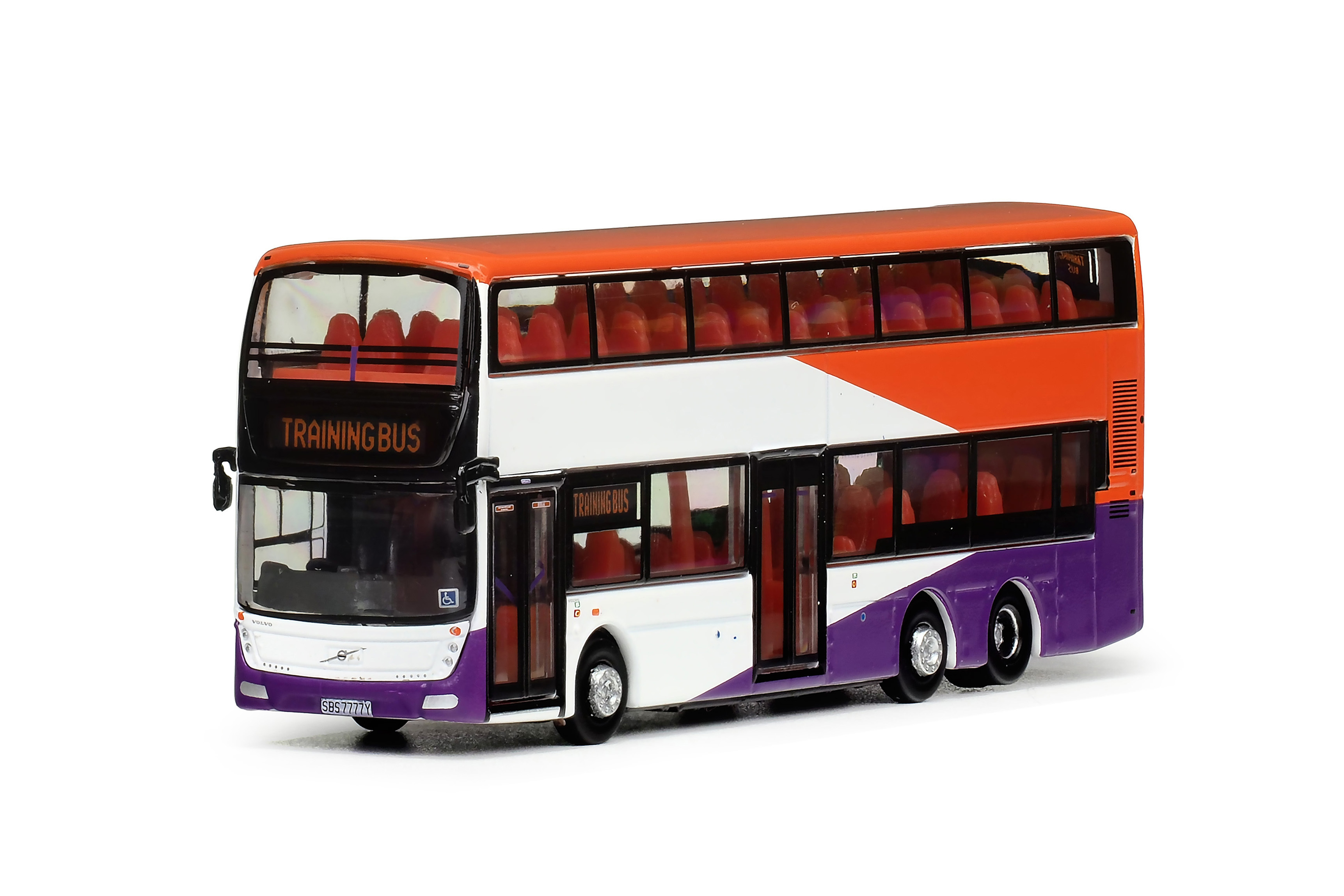 120SGB1017 1:120 新加坡B9TL訓練巴士