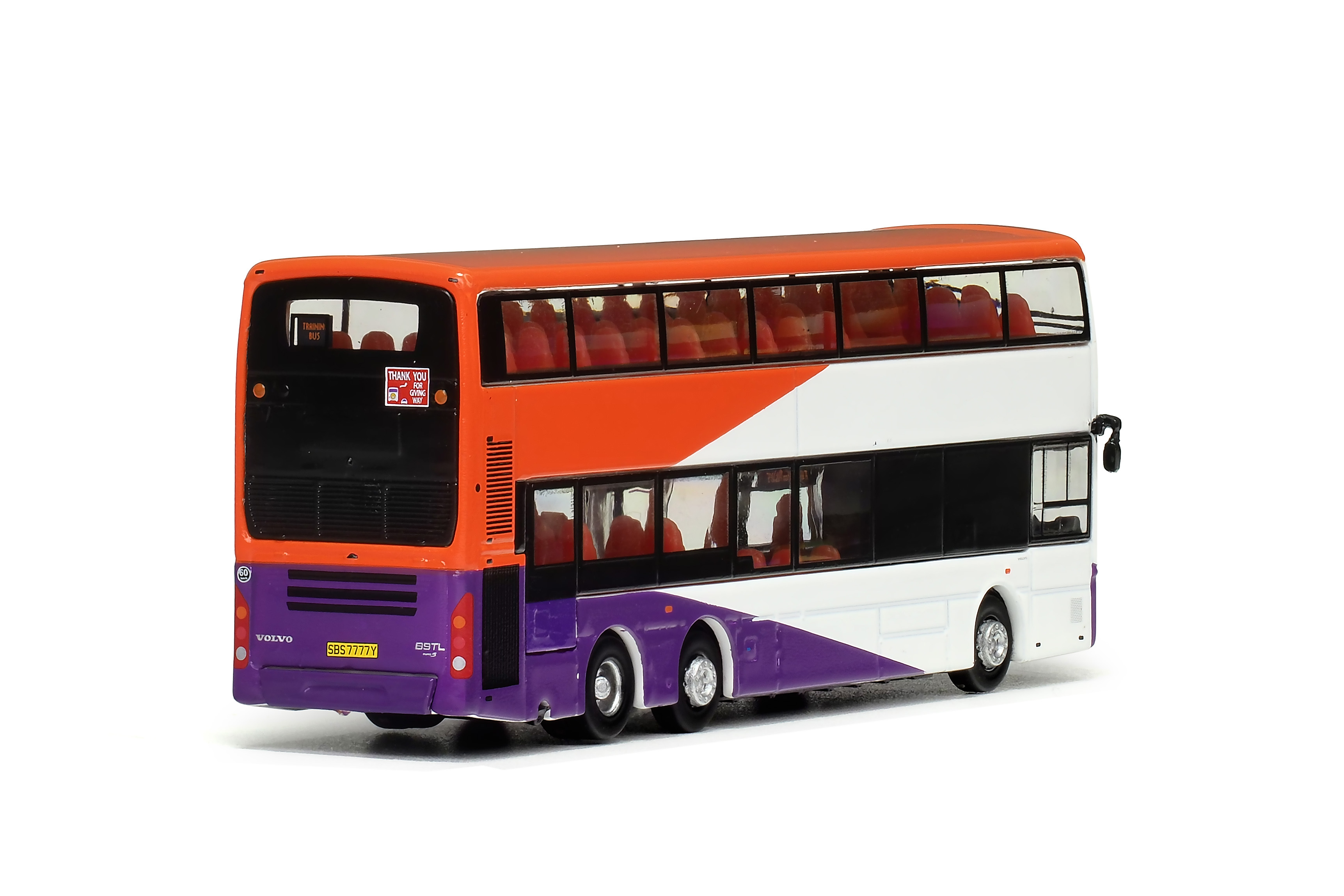 120SGB1017 1:120 新加坡B9TL訓練巴士