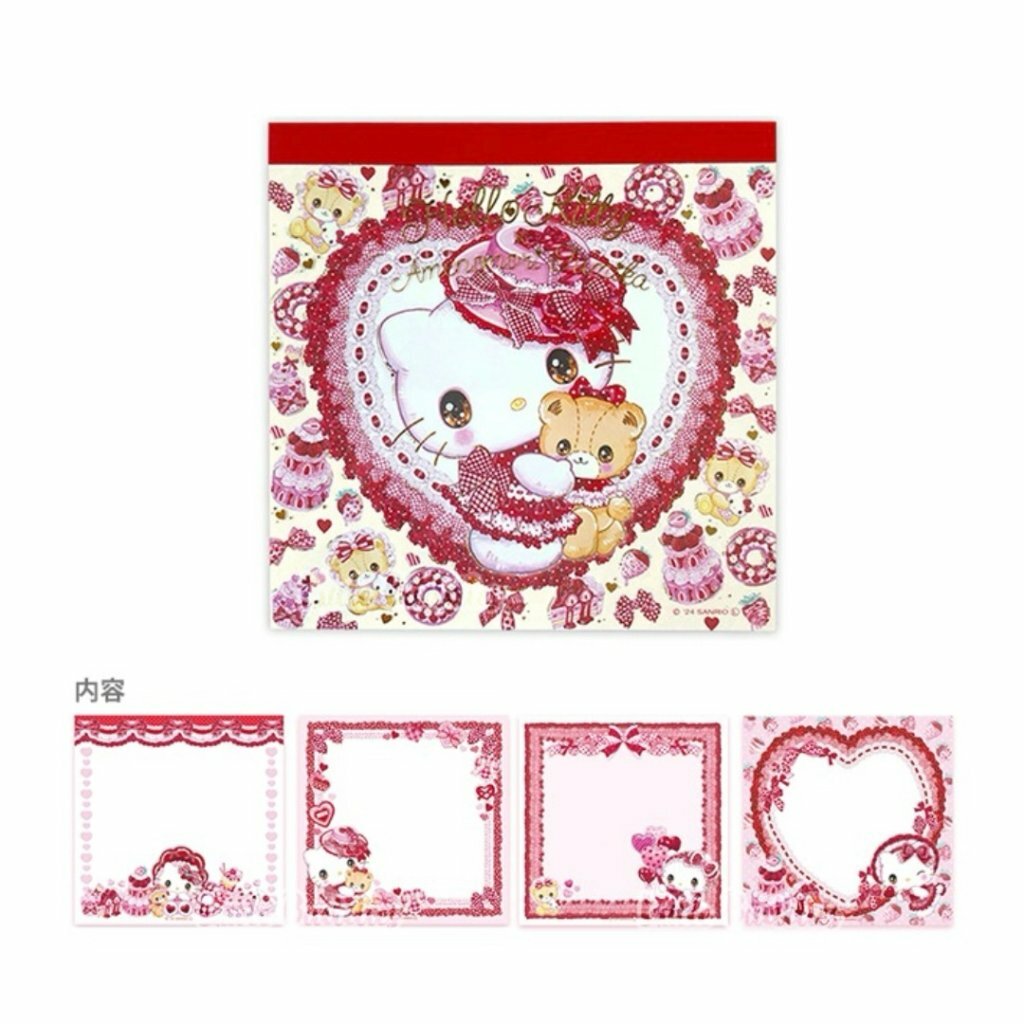 日本製 Sanrio x Amenomori Fumika 系列 便條紙