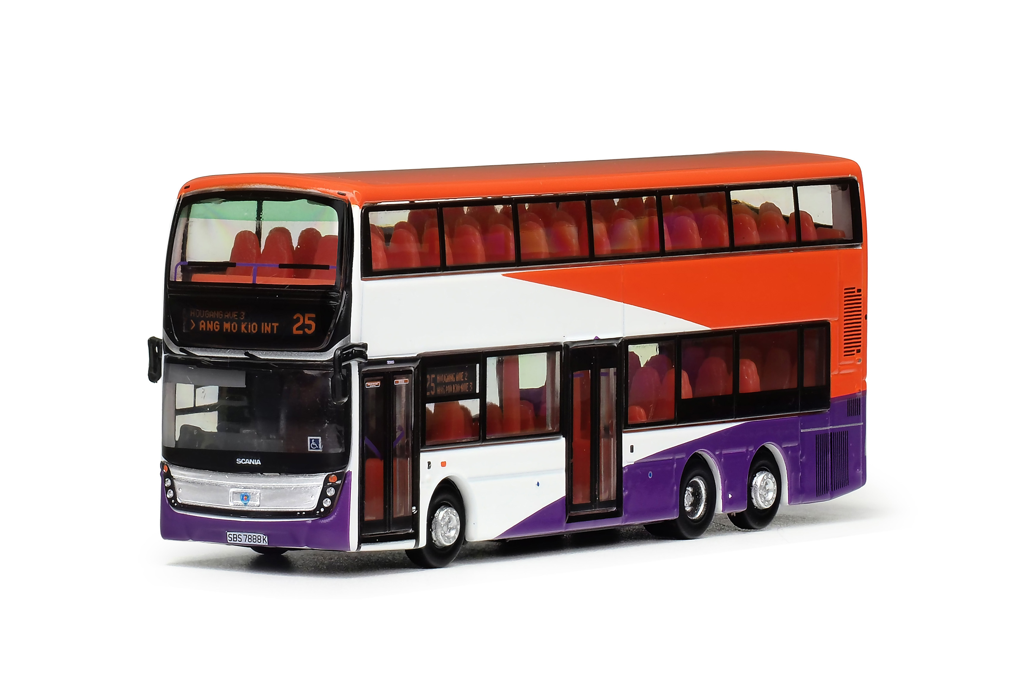 120SGB1018 1:120 新加坡K310UD雙層巴士 (25)