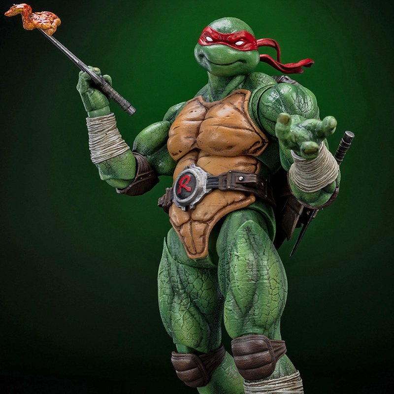 LINGJIHUN 1/12 TMNT Raphael Action Figure