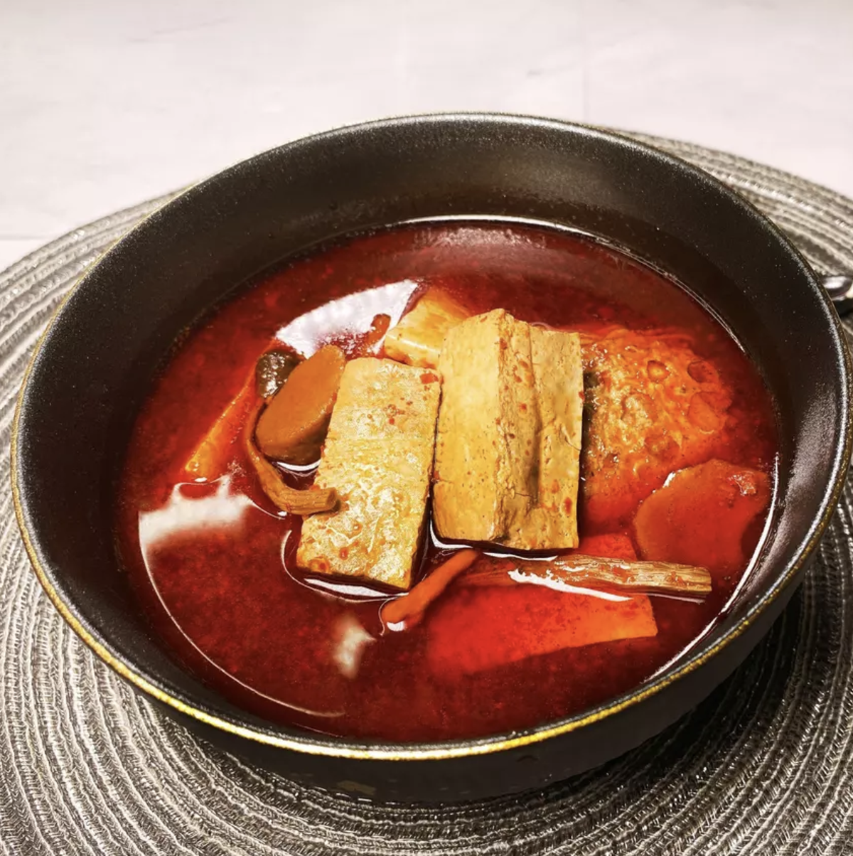 【毓秀】麻辣臭豆腐鍋 2-3人份(純素)