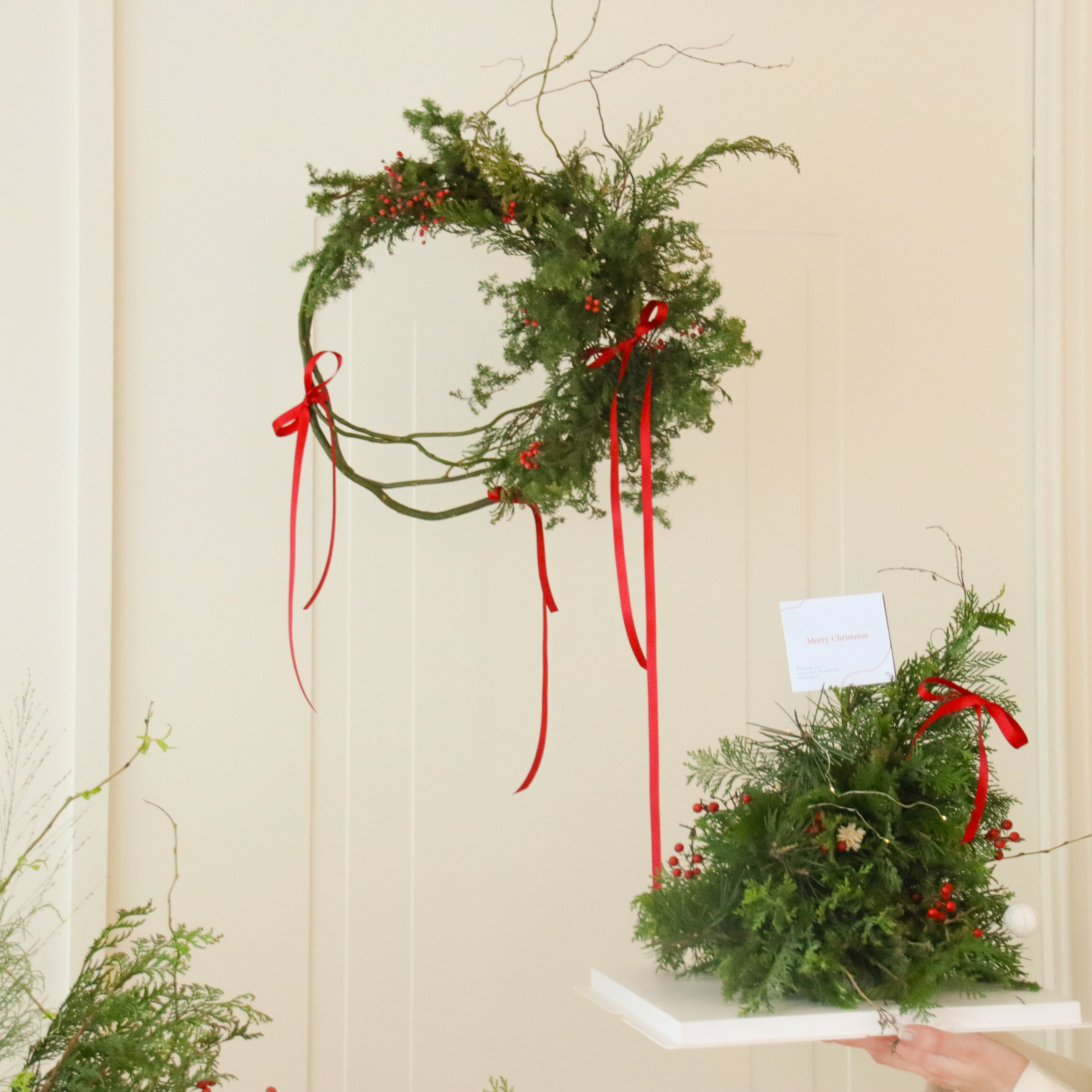 Christmas🎄-野性之韻聖誕花圈🎄