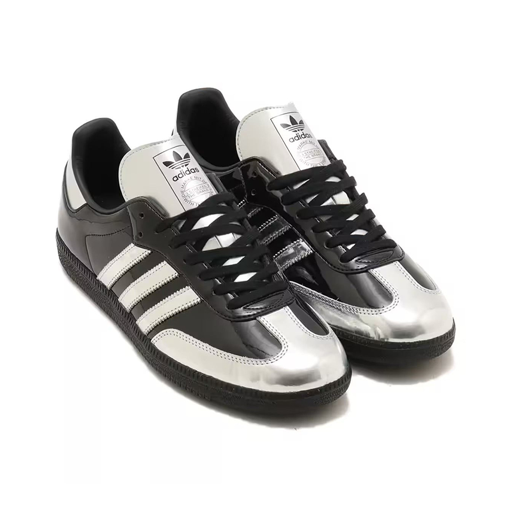 Atmos x Adidas Originals Samba Tuxedo 聯名款 黑銀 IH3364