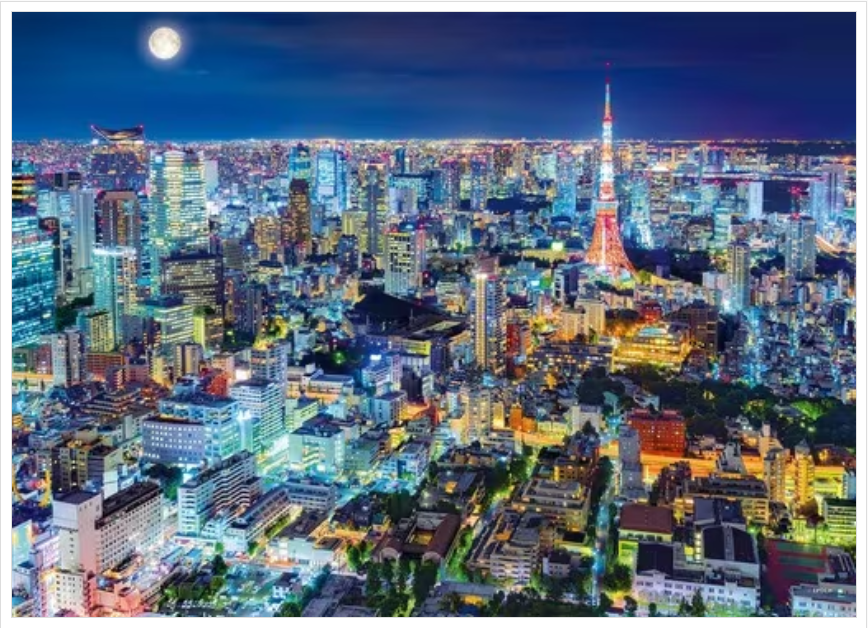 閃耀的東京之夜-東京 (世界最小)