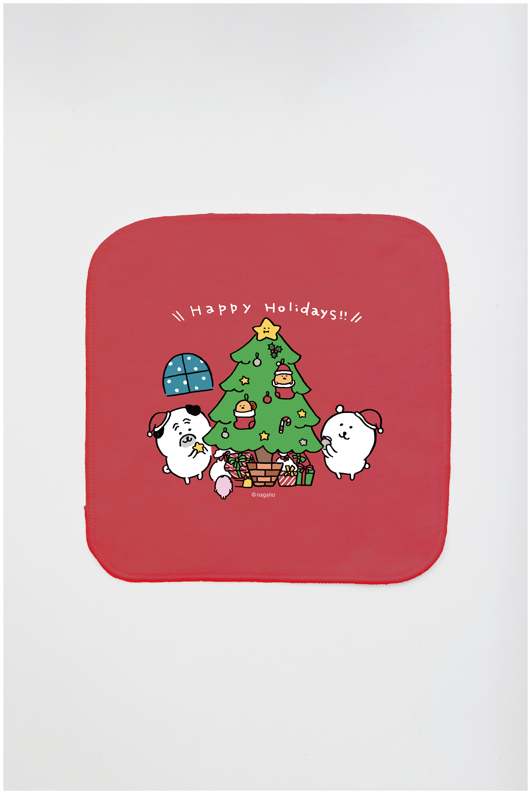 預訂｜聖誕限定 白熊 & 八哥 迷你毛巾