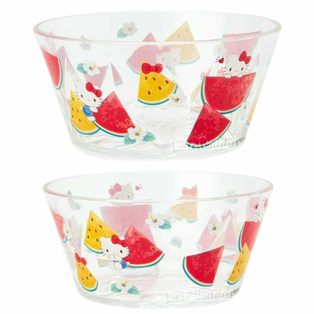 日本 Sanrio 繽紛水果系列 透明碗