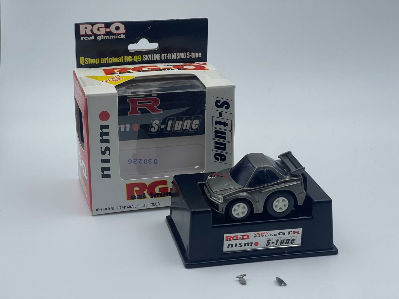 CHORO Q Q SHOP ORIGINAL RG-Q9 SKYLINE GT-R NISMO S-TUNE GREY