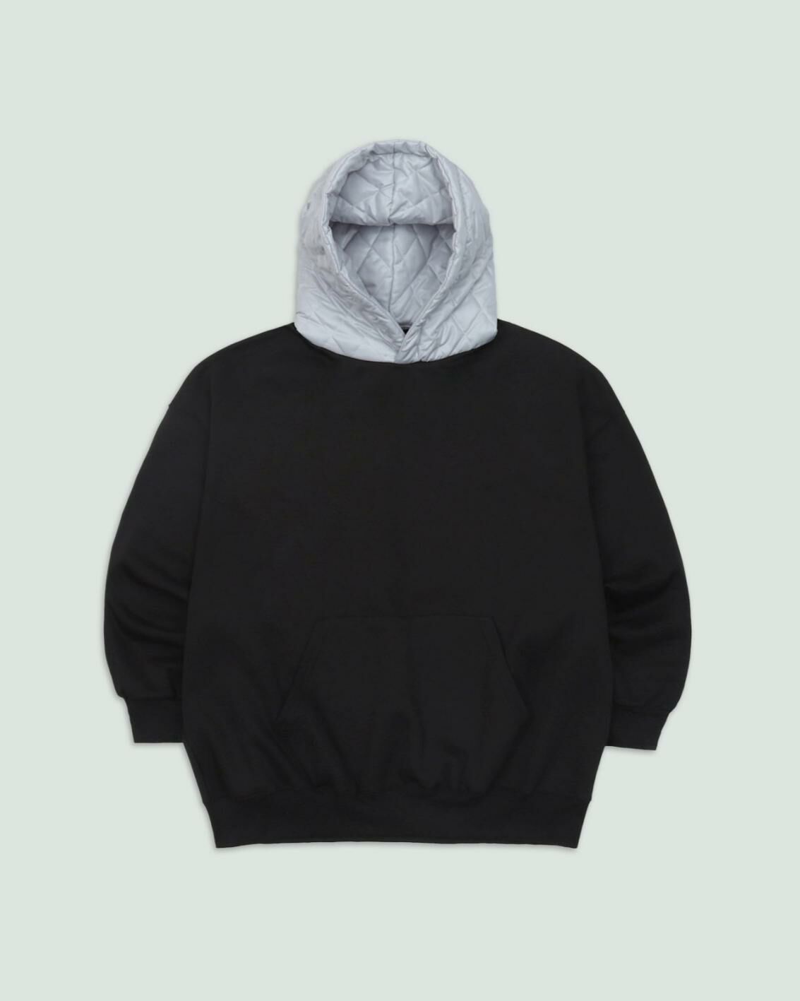 OverSize拼色連帽衛衣(薄抓毛底) SVXL-045T