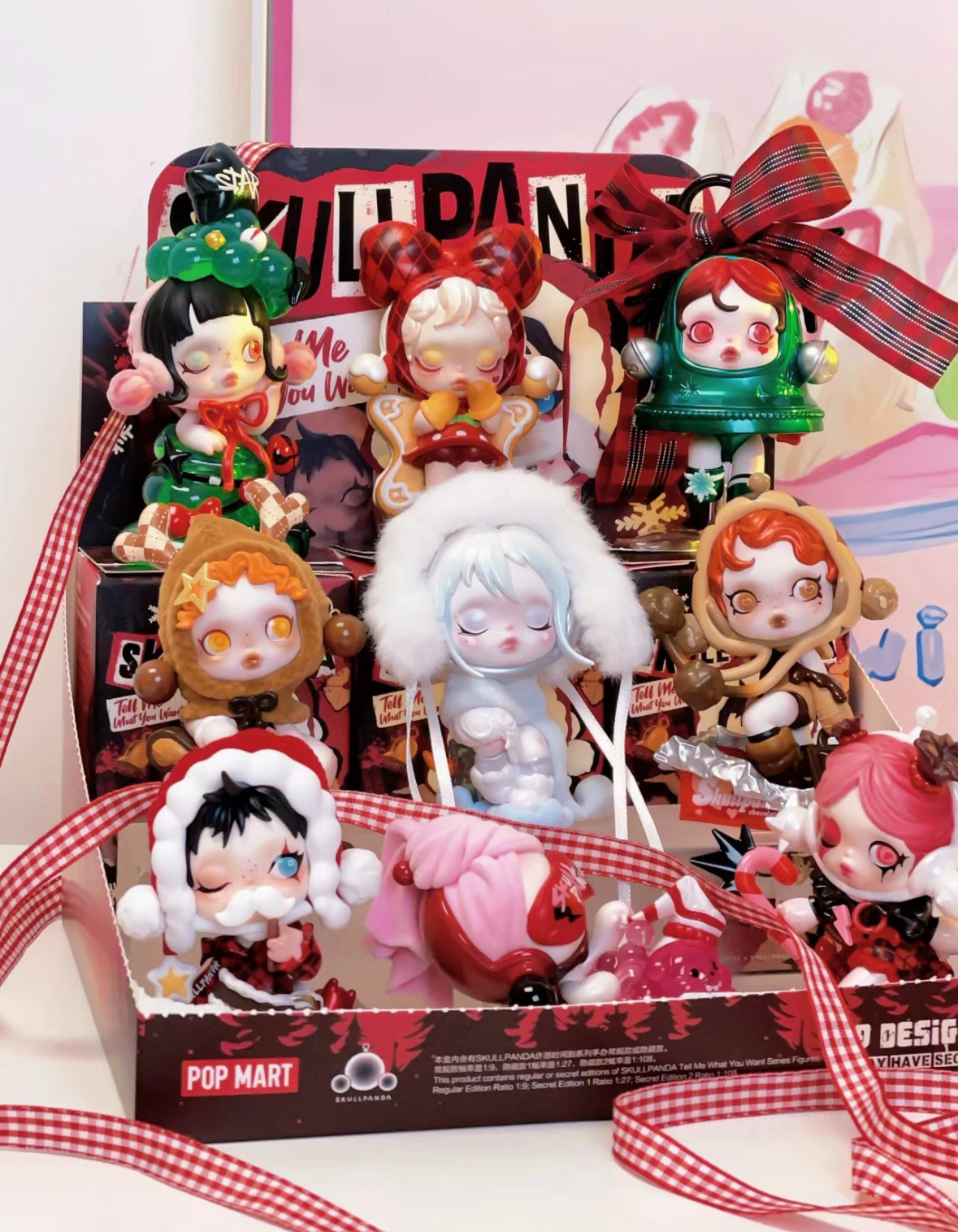 POPMART 泡泡瑪特 Skullpanda 許願時間到系列 sp 公仔 盲盒 聖誕 9+2款/預購