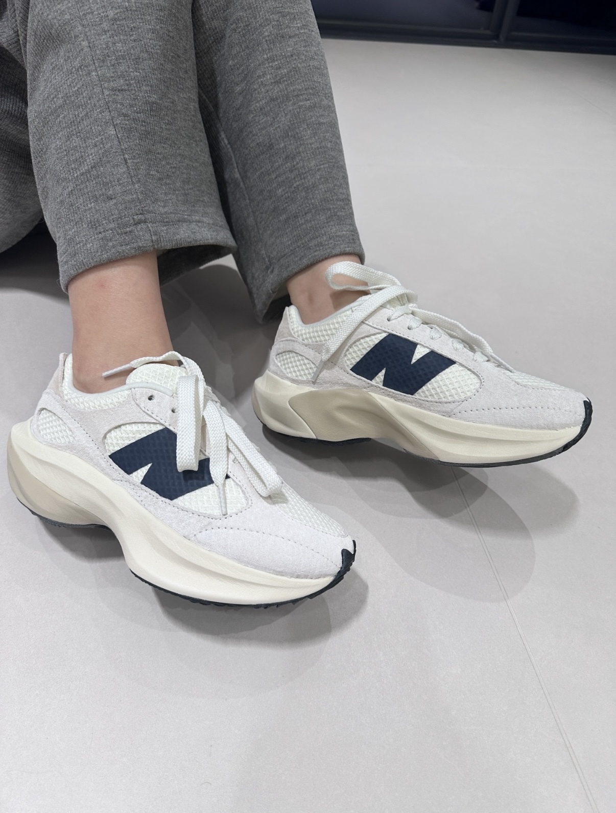 New Balance NB Wrpd Runner 海鹽白 米白色 麂皮 厚底 復古 慢跑鞋 老爹鞋 UWRPDCCH/預購