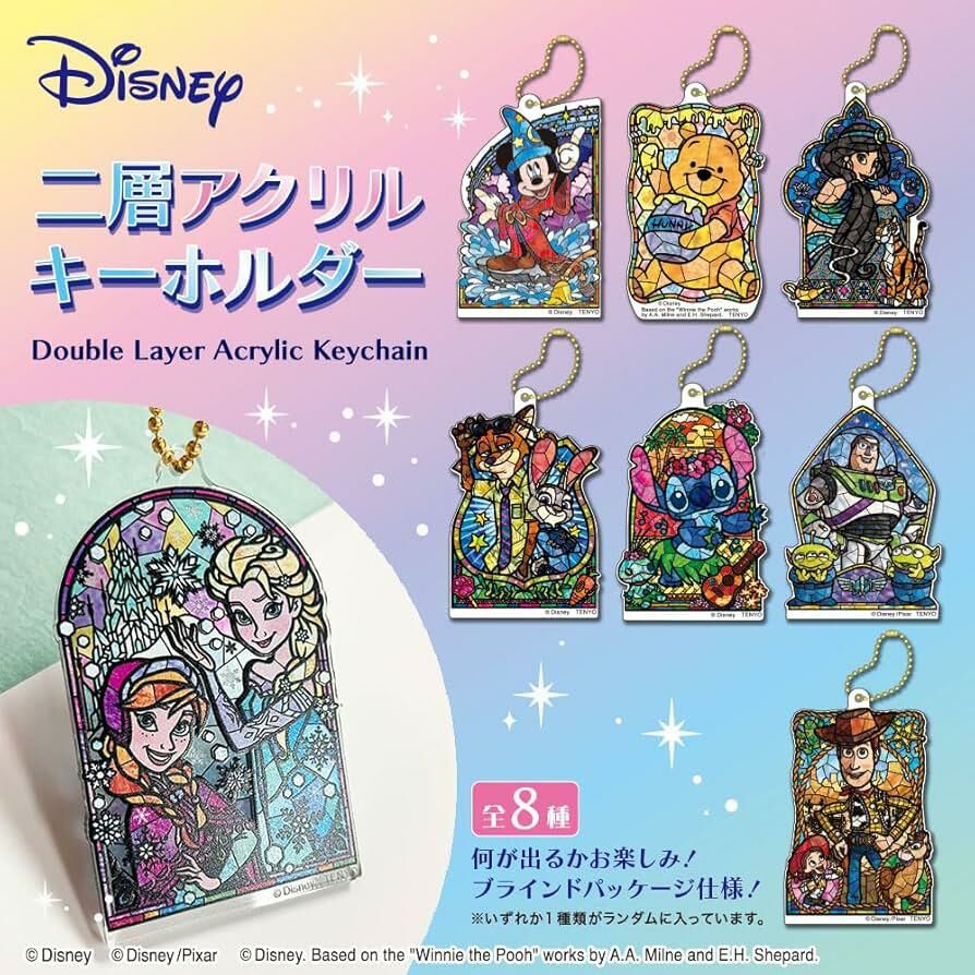 JP Disney 彩燴玻璃吊飾 4624 M011125 