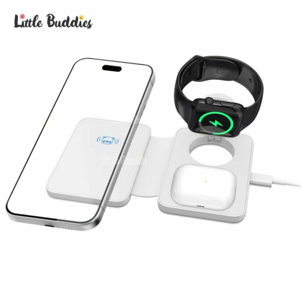 XPower x LuLu The Piggy Lulu豬 3合1多功能咭片型無線充電器